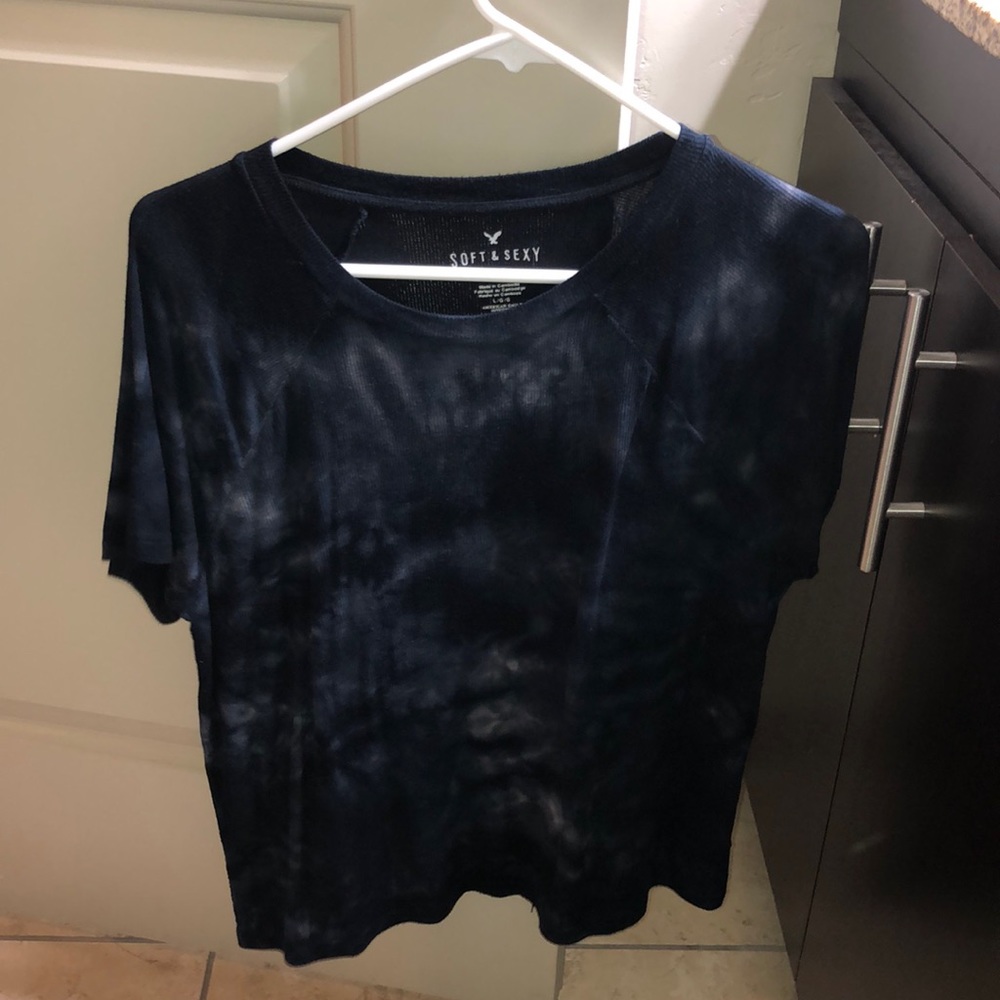 Tie dye soft and sexy shirt
